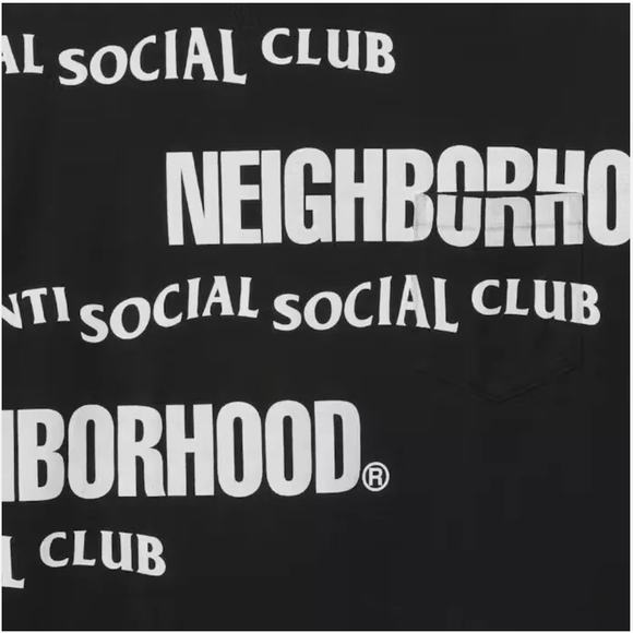 NEIGHBORHOOD X ASSC "Neighborhood in Tears" Tee Small ASST392-S - Picture 2 of 7